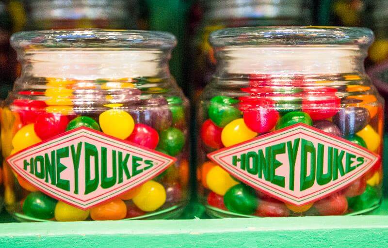 honey duke candy in a jar