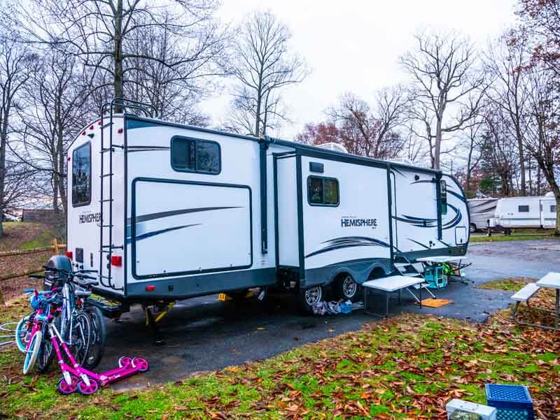 Forest River Hemisphere travel trailer