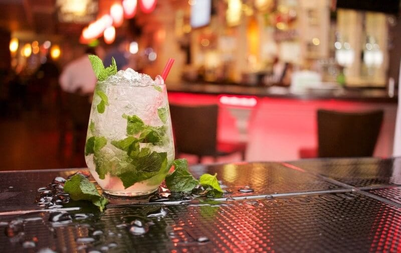 Mojito cuban cocktail