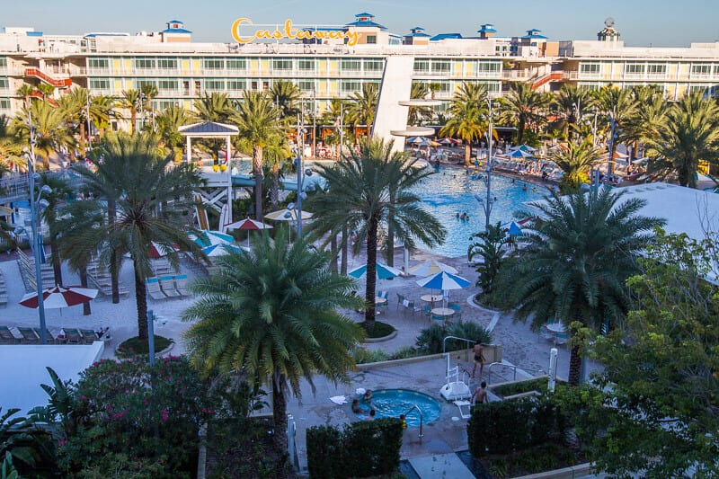 overlooking Cabana Bay Beach Resort