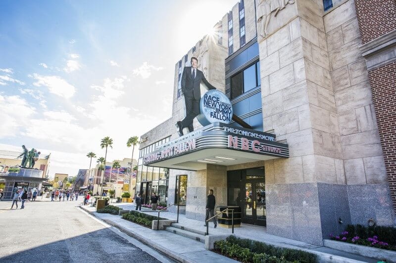 exterior of jimmy fallon studio universal