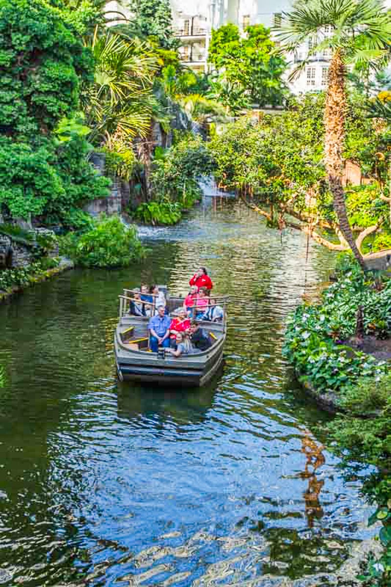 Boat cruise inside the Opryland Resort, Nashville, Tennessee