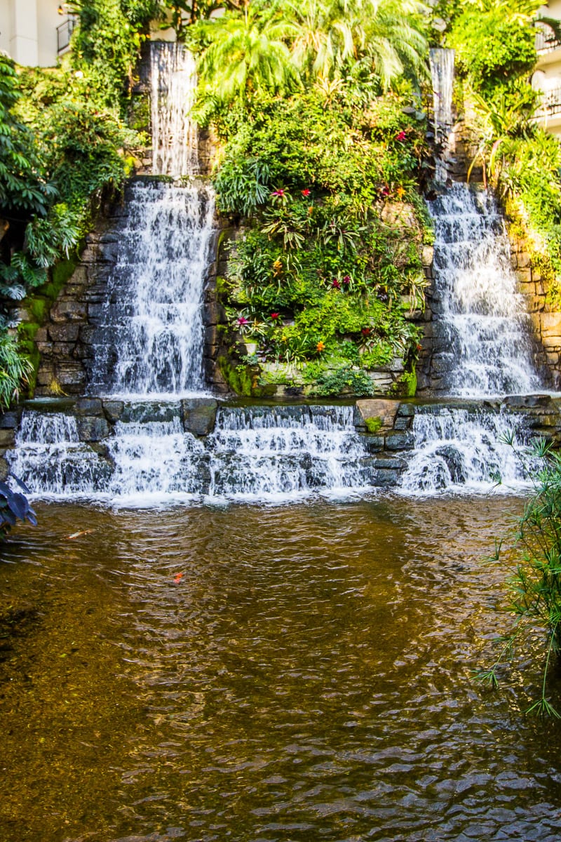 Waterfall inside the Opryland Resort, Nashville, Tennessee