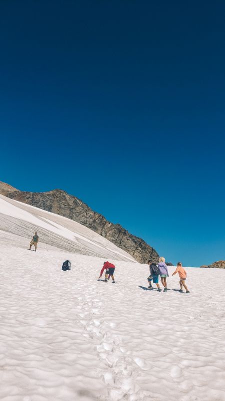 hiking sahale glacier north cascades np