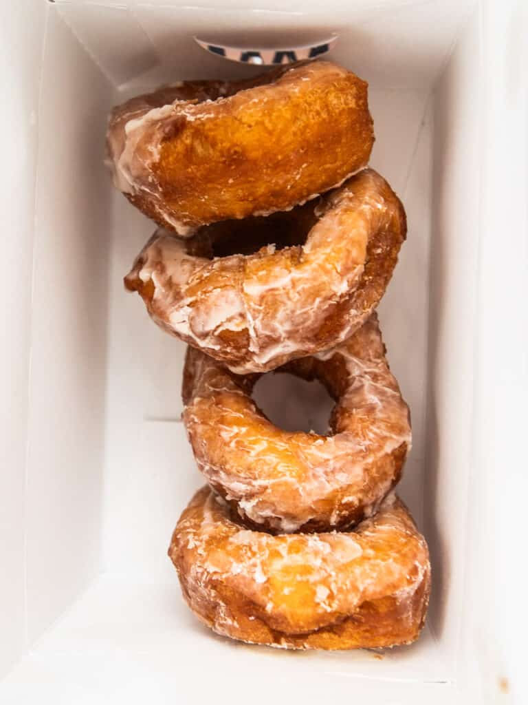 Box of donuts.