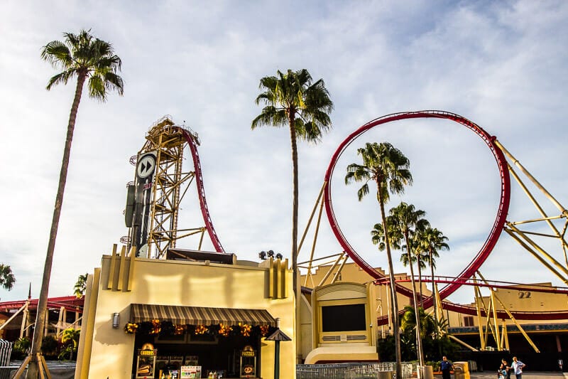 Rip Ride Rockit roller coaster Universal Studios Orlando Resort